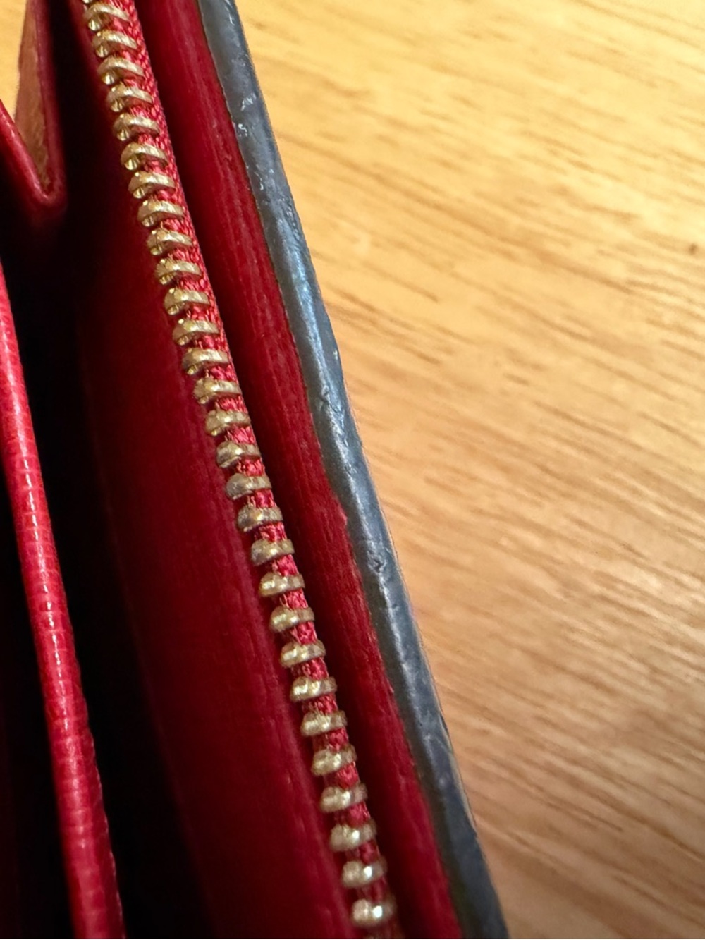 Furla Pink-Red Wallet with Logo Accent - Picture 5 of 7